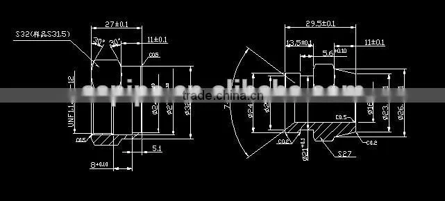 galvanized pipe fittings NPT thread pipe fitting