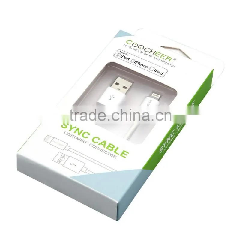 Coocheer USB Cable 1m with Ultra-Compact Connector Head