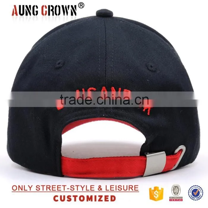 custom embroidery baseball hat from china