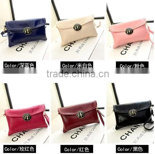 shell accessorey clutch bag fashion women shell wallet and purse