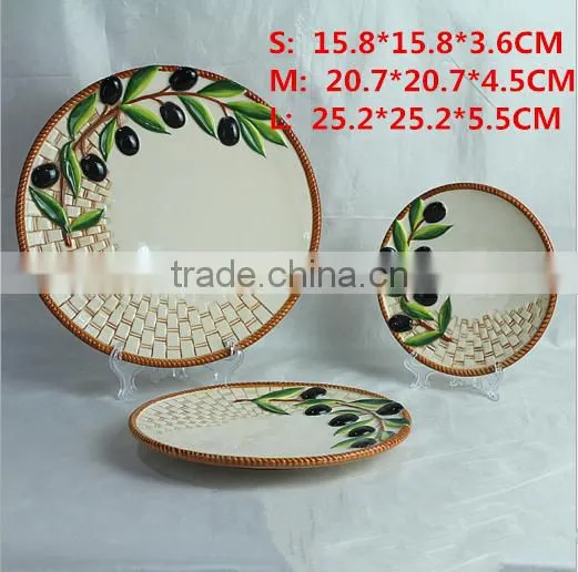 Dolomite Of Pottery And Porcelain Plates HY167901
