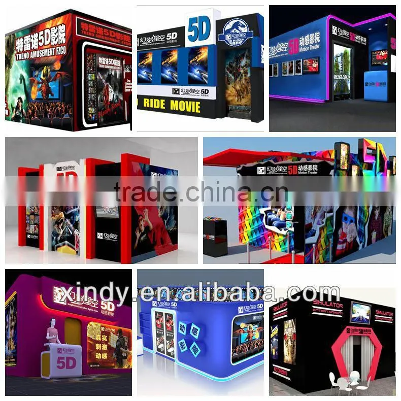 2014 new investment project roller coaster simulation 5d theater