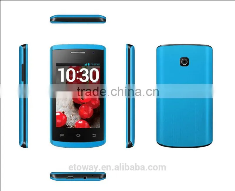 low price L1 3.5 HVGA dual sim dual standby 4 band cell phone