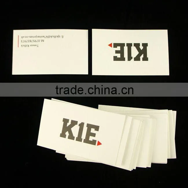 High quality embossed business cards