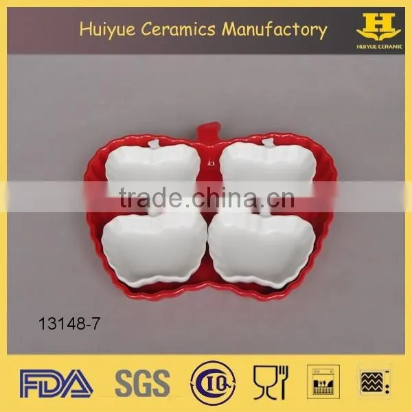 wholesale ceramic colorful ramekin set