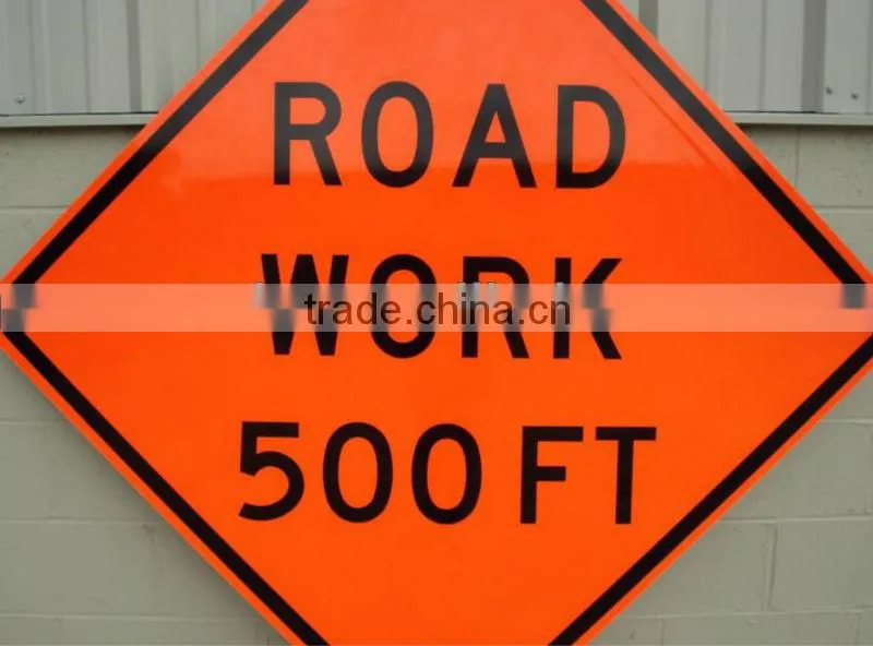 Traffic signal ,Relfective warning safety traffic signs,reflective film,Warning signs,Road signs