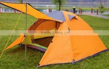 double layer camping tent for 2 persons