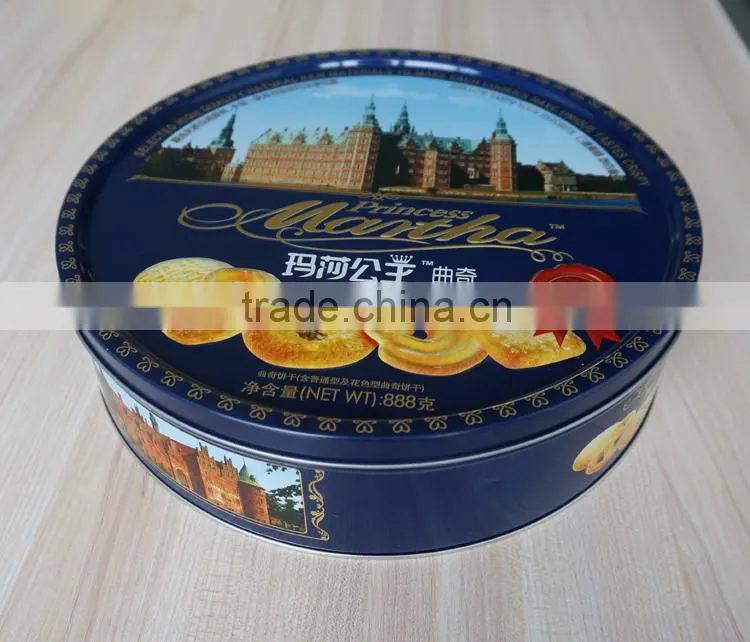 Whole Sale Large Tin Can For Cookie