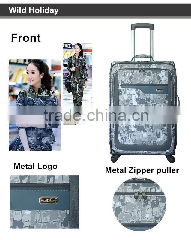 2014 New Design Camo style Travel Luggage
