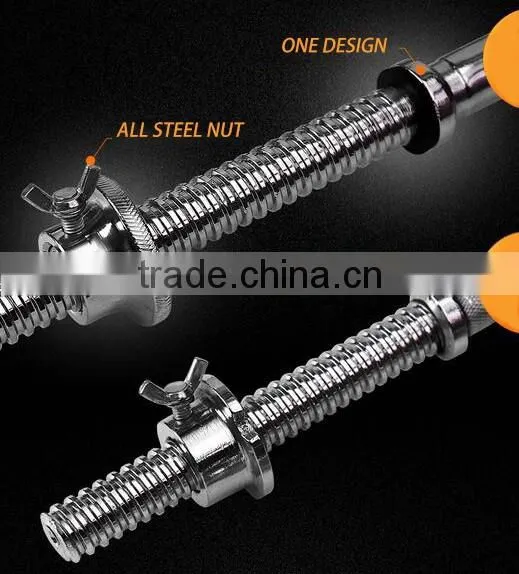 high quality electroplate olympic barbell bar with high quality