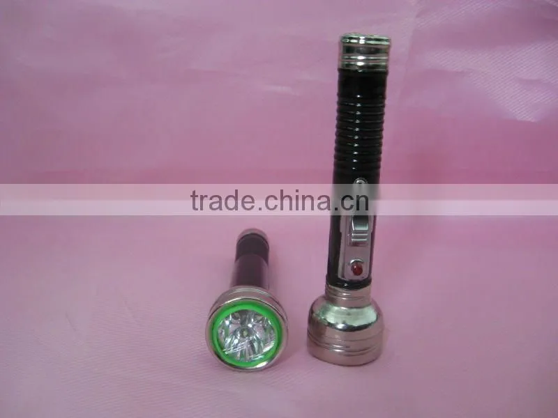 black mini led torch light flashlight light