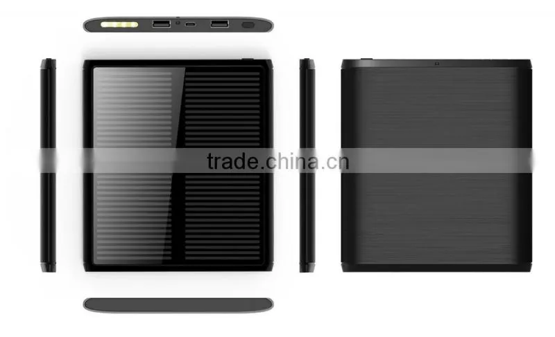 New arrival solar power bank 30000mah