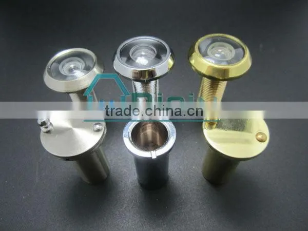 Brass door peephole camera
