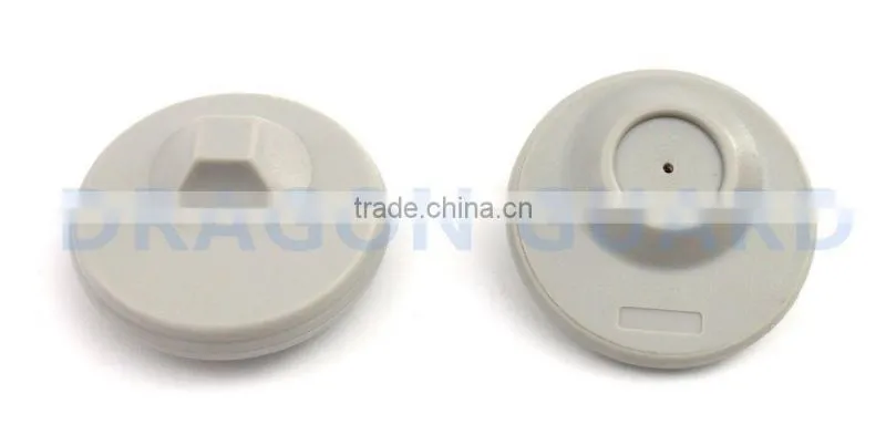 EAS supermarket 8.2mhz round hard tag,round anti theft tag