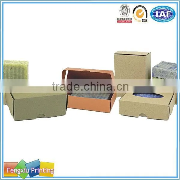 Custom Recycle Paper Cheap Kraft Wholesale Soap Packaging Box