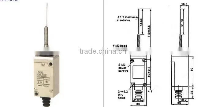 CNGAD miniature micro switch HL( limiting switch,micro switch)(HL-5330)