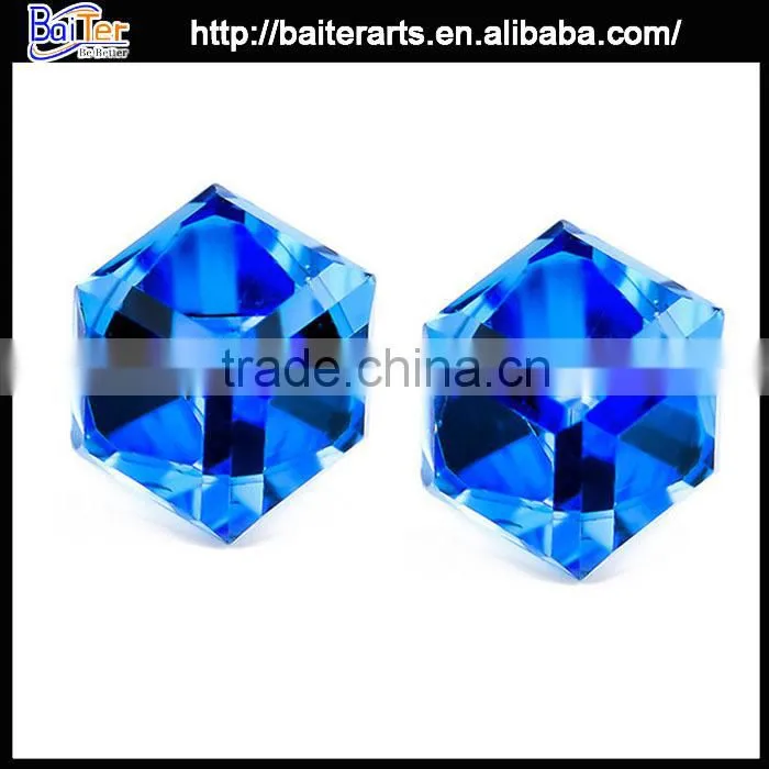 Popular jewelry alloy austria rose gold crystal drop earrings