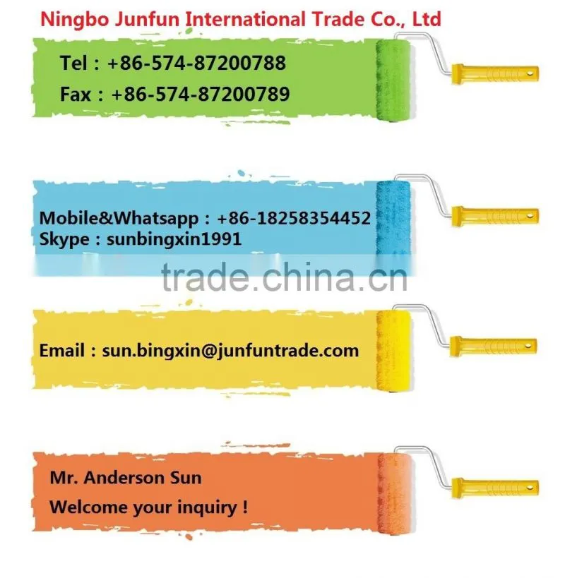 red handle wide style paint brush