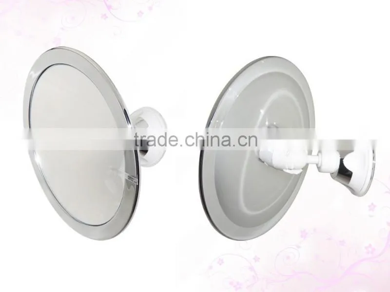 Fogless shower mirror for shaving, fog free bathroom shaving mirror,adjustable wall mounted shaving mirror