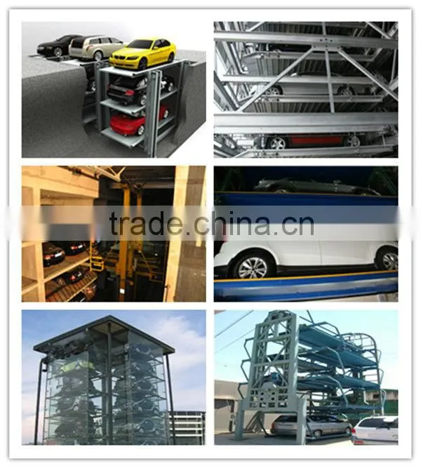 Automatic rotary car parking system