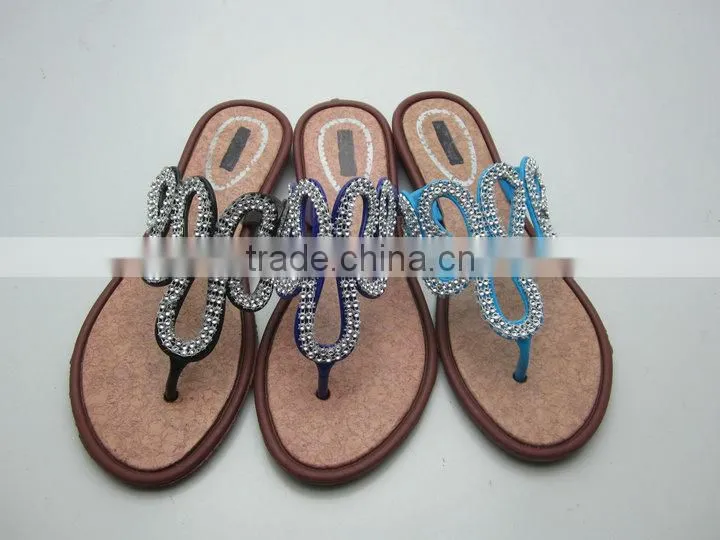 cheap and functional pvc foam shoe with brown sole