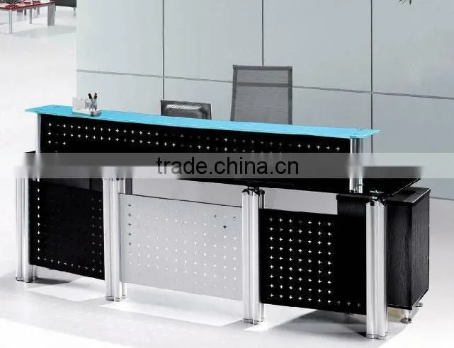 Standard size competitive price wooden office reception desk HX-5DE149