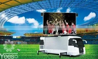 1 YEESO LED Advertising Trailer with Battery and Generator