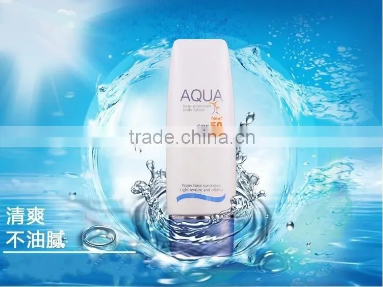 Mendior SPF50 moisturizing whitening nourishing body sunscreen lotion oily skin OEM custom brand