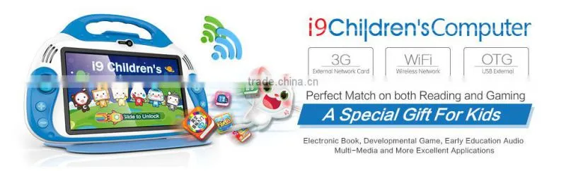 I9 7'' Android educational pad for kids,toys for children, export to oversea-Manufacturer