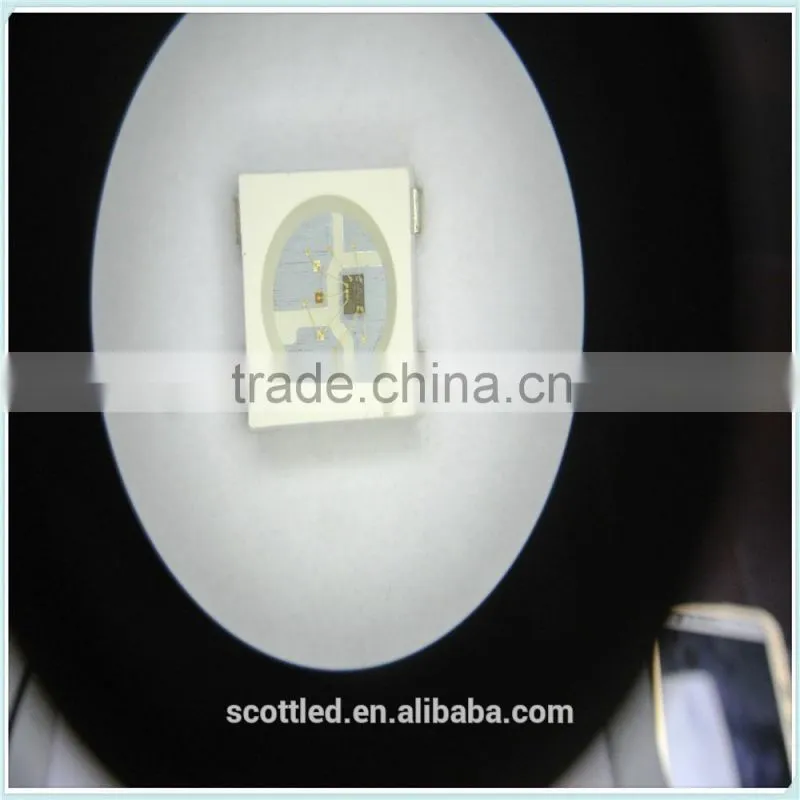 SK6812MINI-5050;SK6812 adressable full color RGB 5050 LED light source with black frame;with built-in chip