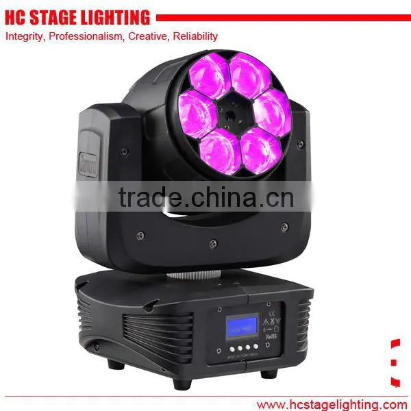 2015 Hot new product 6X15w rgbw BEE EYE led moving head light