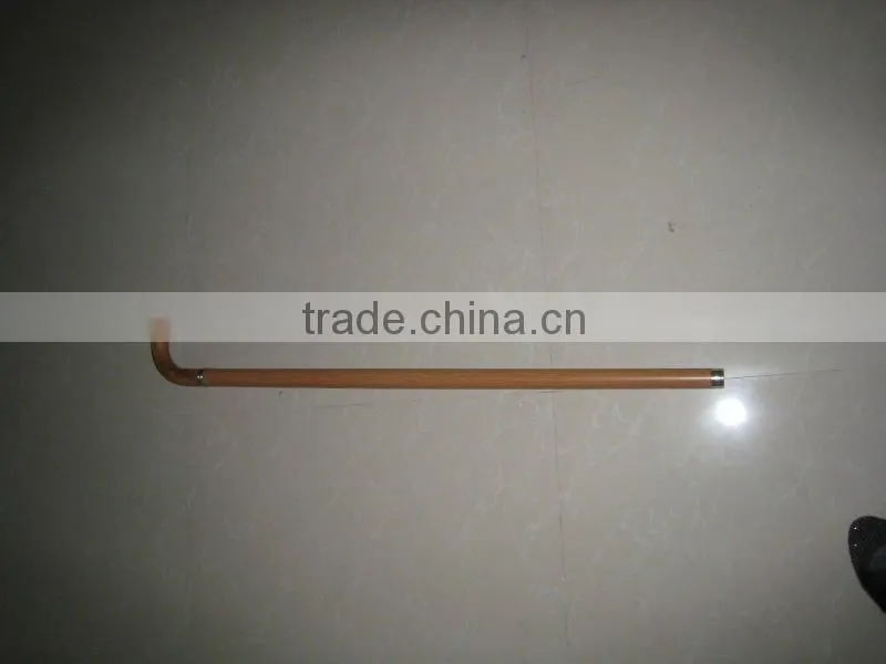 walking sticks with bamboo outside