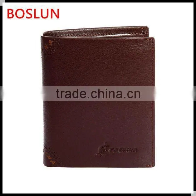 Fashionable top brad leather women leather wallet