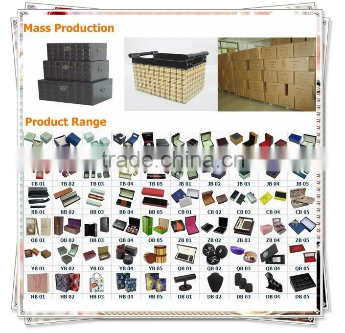 white large capacity leather box for hamper hot sale