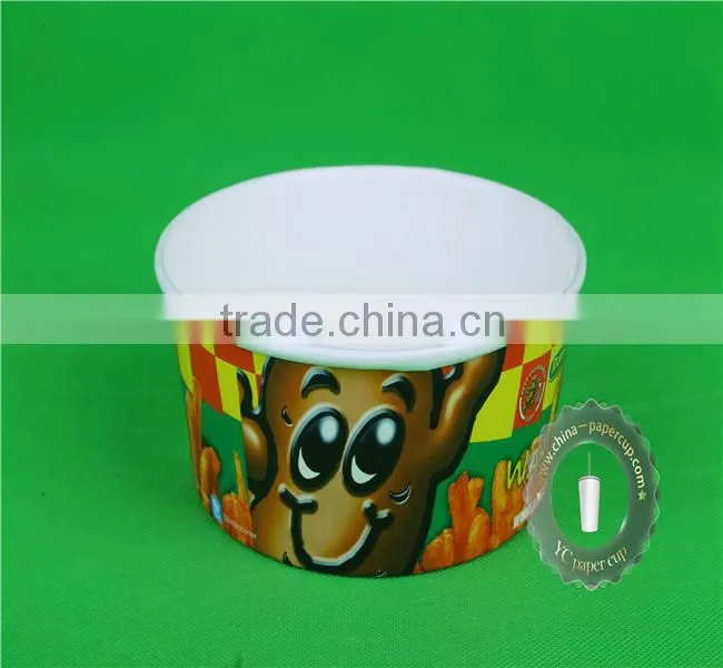 disposable salad paper bowl food packaging