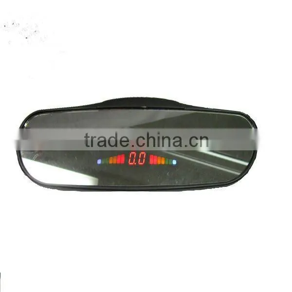3.5 inch LED mirror display parking sensor system