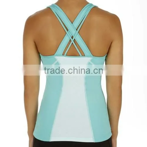 womens sports tank top, fitness singlet, supplex gym tank top