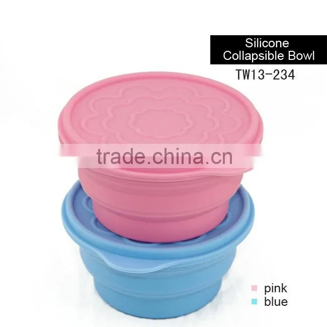 Healthy life FDA grade silicone folding cup for gift collapsible silicone cup