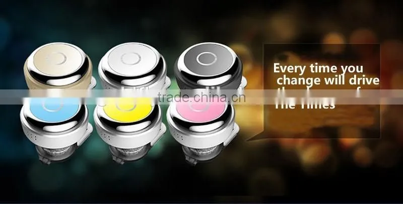 Mini Wireless Bluetooth Earphone Q3 In-Ear V4.0 Stereo Headphone Voice Control Headset with Mic for All Phone Talk and Music