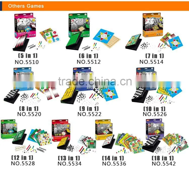 New product custom design magnetic reversi board game in many style
