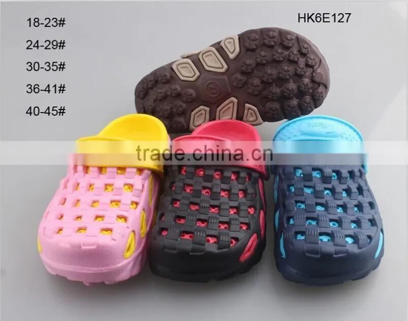 2016 China Factory Wholesales Unisex Comfortable EVA Clogs Garden Shoes