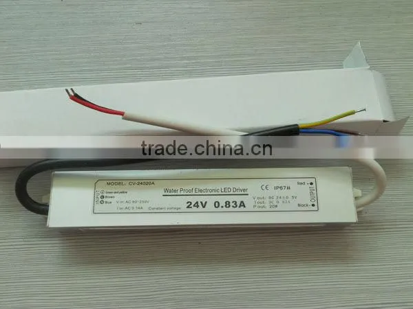 waterproof led lighting electrical transformer 24v