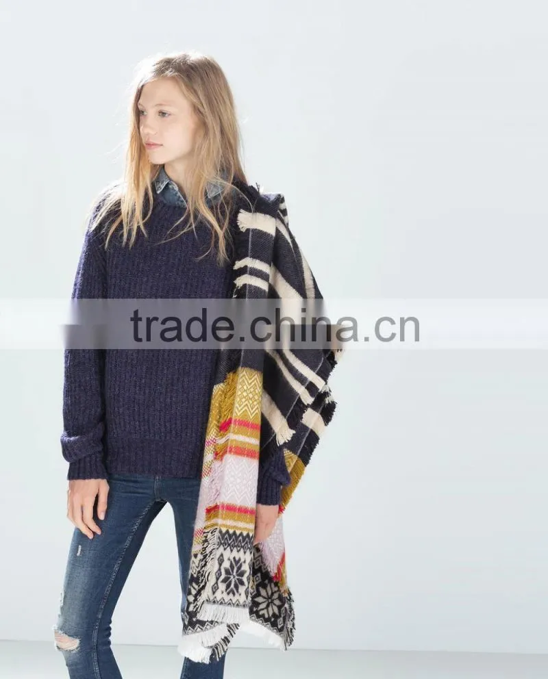 2016 Fashion christmas pashmina cashmere scarf