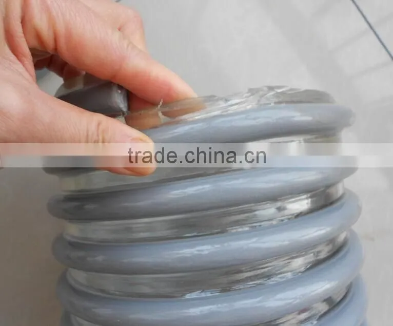 PVC Plastic Spiral Reinforced Suction Water Garden Pipe Hose