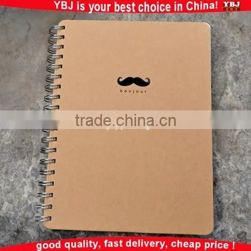 OEM custom kraft paper notebook kraft paper blank notebook brown paper notebook