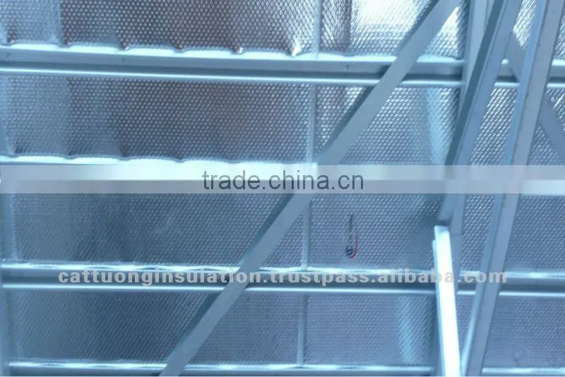 6A2 Cat Tuong Thermal Insulation with double sided aluminum foil and big bubble air for roofing and wall from Vietnam