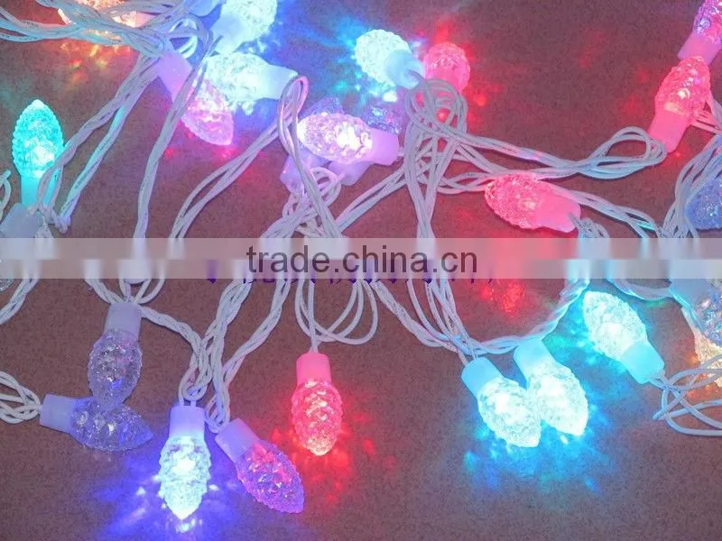 Christmas Wedding decoration Love heart shape led rose string light