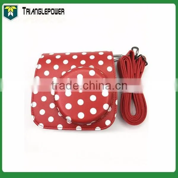 New Style Red & Black Camera Case For Fujifilm Instax Camera Mini 8