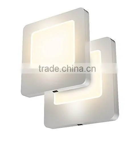 Plug-in LED Night Light dusk to dawn white Ultral Slim