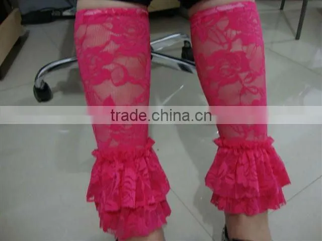 Boutique Clothing Lace Ruffle legging for Baby,lace leggings wholesale